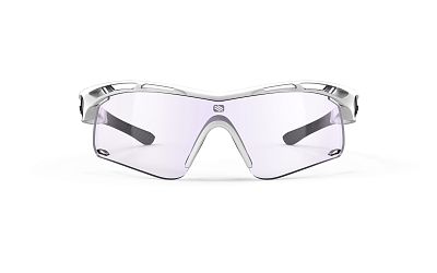 Превью  Велоочки RUDY PROJECT Tralyx+ Slim White Gloss, Линзы: ImpactX 2Laser Purple (SP787569-0000)